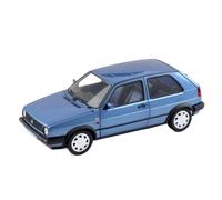 Norev 1 18 pour VW Golf 2e Génération 1988 Modèle De Voiture Classique De Collection en Alliage Bleu avec Portes Complètes Jouets Non RC