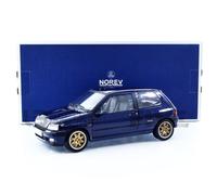 Renault Clio Williams 1993 Bleu Métallique Maquette de Voiture 1:18 Norev