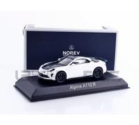 Alpine Renault A110 R Le Mans 2024 Blanc Noir Modèle Auto 1:43 Norev