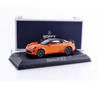 Norev Voiture miniature Alpine A110 S Pack Aéro Fire Orange 2022 1/43 Réf 517869
