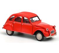 NOREV 1/43 CITROEN 2CV 1978 ROUGE MODELISME STATIQUE DIECAST