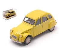 NOREV 1/43 CITROEN 2CV 6 CLUB 1979 JAUNE MODÉLISME MODÈLE STATIQUE DIECAST