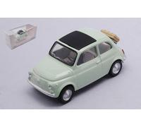 NOREV 1/43 ÉPOQUE FIAT 500F 1965 VERT MODÉLISME MODÈLE STATIQUE DIECAST