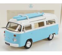 NOREV 1/43 FOURGON PORSCHE T2B CAMPING VAN 1962 BLEU MODÈLE STATIQUE DIECAST