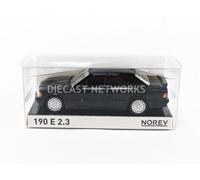 1:43 Mercedes-Benz 190E 2.3-16 W210 Noir Métallique Norev Jet Car Diecast