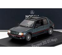 NOREV 1/43 PEUGEOT 205 1.9 GTI MAGIC 1990 VERT MODÈLE STATIQUE DIECAST