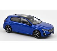 Norev – Voiture miniature Peugeot 308 GT 2021 – Échelle 1/43 – Bleu Vertigo