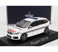 NOREV 1/43 PEUGEOT 308 GT SW BREAK DOUANES 2020 MODÈLE STATIQUE