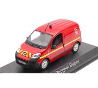 NOREV 1/43 PEUGEOT BIPPER 2009 POMPIERS MODÉLISME STATIQUE DIECAST