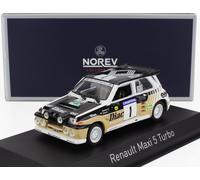 NOREV 1/43 RENAULT MAXI 5 TURBO 1986 RALLY VAR MODÈLE STATIQUE DIECAST