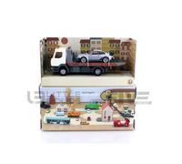 Norev – Coffret Dépanneuse Plastigam et Porsche 911 Jet-Car 1:43 Blanc