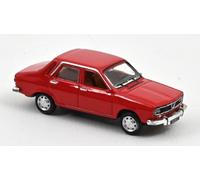 NOREV 1/87 RENAULT 12 TL 1974 ROUGE MODELISME STATIQUE DIECAST
