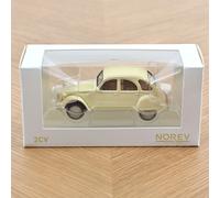 Norev Modèle réduit Citroën 2CV 1978 beige 1/43 Jet-Car