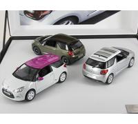 Norev 155286 SET 3 CITROEN DS3 COLLECTION'12 1/43 Modellino