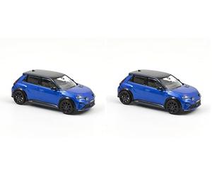 Norev Alpine A290 2024 Bleu Alpine Vision Jet-Car 1:43, 5 cm (Lot de 2)