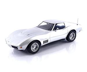 NOREV - Che Corvette Coupe - 1969-1/18, Silver
