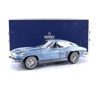 NOREV - Che Corvette Sting Ray - 1963-1/18, Light Blue Metallic