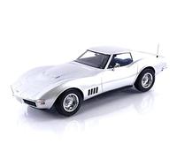 Norev Chevrolet Corvette C3 1969 Argent Modèle de voiture 1:18