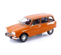 Norev Voiture miniature de collection Citroën Ami 8 Break 1975 - Échelle 1/18 - Ténéré Orange