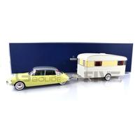 NOREV - CIT DS 19 + Caravane Digue Panoramic 1960-1/18