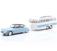 NOREV - CIT DS 19 + Caravane Henon - 1959-1/18
