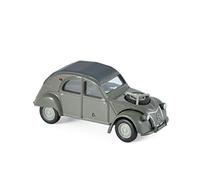 Norev- Citroën 2CV 4X4 Etna Grey Véhicule Miniature Taille 3 inches, 310810, Gris