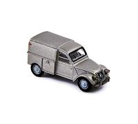 NOREV Modèle réduit Citroën 2CV Fourgonnette Type AU 1951 Gris 1:87 Réf. 151477