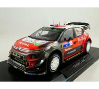 Norev Citroën C3 WRC #7 Meeke Vainqueur Rallye Mexique 2017 1/18 181632