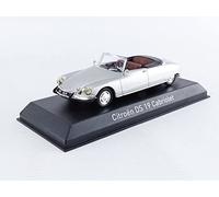 Voiture Miniature de Collection NOREV 1-43 - CITROEN DS 19 Cabriolet - 1965 - Pearl Grey - 157084