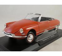 Norev Citroën DS 19 Cabriolet Corail Rouge 1961 1/18 181599