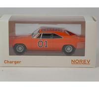 Norev Dodge Charger 01 GENERAL LEE Les Dukes de Hazzard 1969 1/43 950003