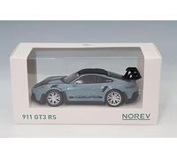 Norev Voiture miniature Porsche 911 (992) GT3 RS 2022 Bleu Meissen et Noir 1:43