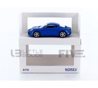 Voiture miniature de collection - NOREV - Alpine A110 2017 - 1/43 - Bleu (Jet Car) - Monté métal