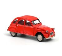 Norev Modèle réduit Voiture Citroën 2CV 1978 - 1/43 Jet Car - Rouge géranium - À partir de 14 ans