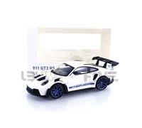 Norev Autocollant JETCAR 1/43 Porsche 911 GT3 RS 2022 Blanc/Bleu
