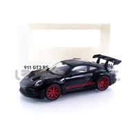 Norev Voiture miniature Porsche 911 (992) GT3 RS 2022 Échelle 1/43 Noir-Rouge