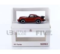 Norev Voiture miniature Porsche 911 Turbo 1978 Cuivre métallisé 1/43