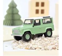 NOREV Land Rover Defender 1995 Vert et Blanc Jet Voiture 1:43 Balance Die Cast