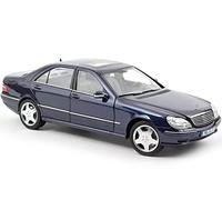 Mercedes S55 AMG W220 Blue Norev 1/18
