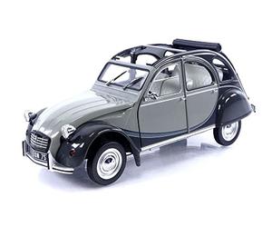 Norev NV181487 1:18 Citroën 2CV Charleston 1983-Gris et Gris Modèle à Collectionner, Multi