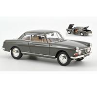 NOREV NV184834 PEUGEOT 404 COUPE' 1967 GRAPHITE GREY 1:18 Modellino