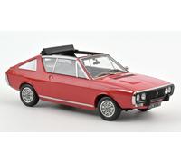 NOREV NV185371 RENAULT 17 GORDINI DECOUVRABLE 1975 RED 1:18 Modellino