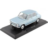 Norev NV185751 1:18 Simca 1100 GLS 1968-Estoril Blue Modèle à Collectionner, Multi