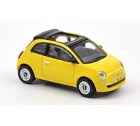 Norev NV770059 1:87 500C 2009 - Jaune Fiat à Collectionner, Multi