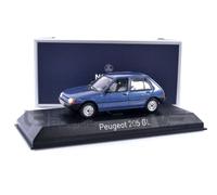 Voiture Miniature de Collection - NOREV 1/43 - PEUGEOT 205 GL - 1988 - Blue Ming - 471736