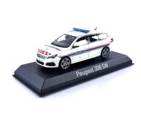 Norev 1/43 473941 Peugeot 308 Sw Douanes - 2018 Diecast Modelcar-Norev