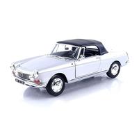 NOREV - Peu 404 Cabriolet - 1967-1/18, Silver