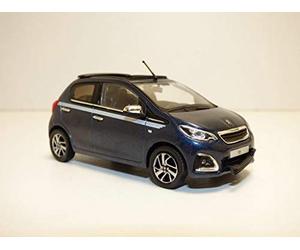 NOREV- Peugeot 108 Top 2017-Smalt Blue Voiture Miniature de Collection, 471801, Bleu