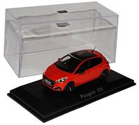 Norev Peugeot 208 GT Orange Rot 5 Türer Modell AB 2012 AB Facelift 2015 1/43 Modell Auto
