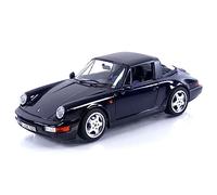 NOREV - POR 911 Carrera 4 Targa - 1991-1/18, Blue Metallic